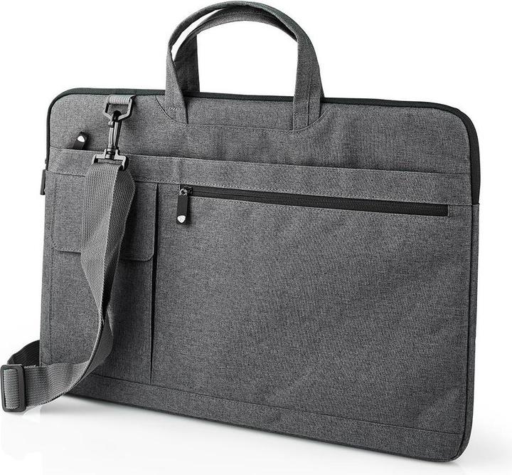Immagine prodotto Nedis Borsa per notebook - Borsa per computer portatile - Cartella - Borsa a tracolla - Cintura da (Universale)