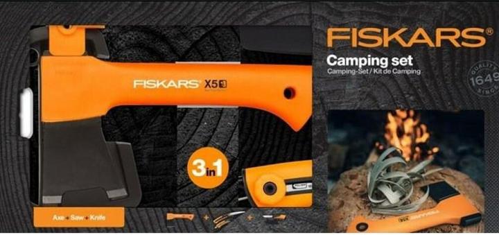 Actual product image MGA Fiskars x5 camping set