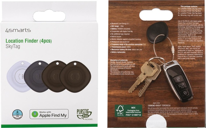 Actual product image 4smarts SkyTag Set (iOS, iPadOS)