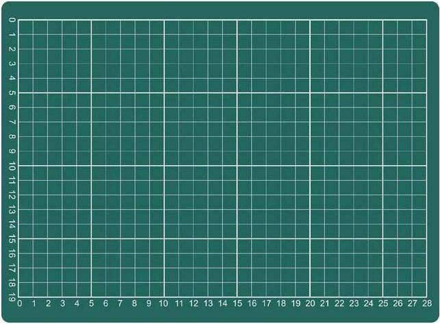 Produktbild Quantore Schneidematte A4 Grün