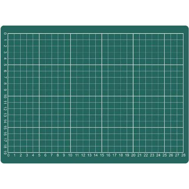 Quantore Schneidematte A4 Grün (59957103)