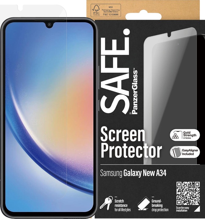 Produktbild Safe Ultra-Wide Fit (1 Stück, Samsung Galaxy A35)