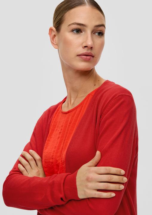 Produktbild s.Oliver Strickjacke Longcardigan aus Baumwolle und Viskose (40)