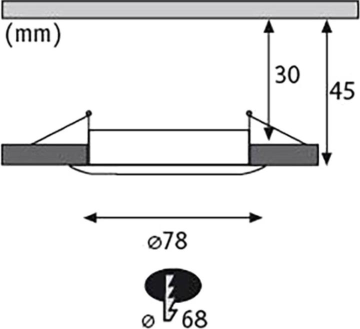 Produktbild Paulmann Einbauleuchte Nova Set (460 lm)