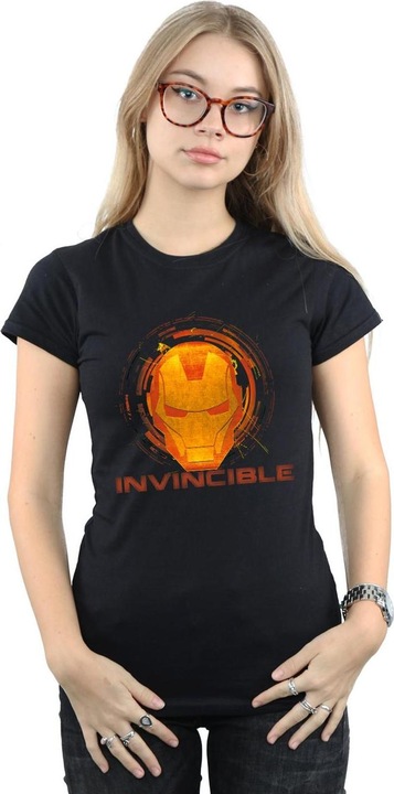 Immagine prodotto Iron Man Invincible Maglietta Donna (XXL)