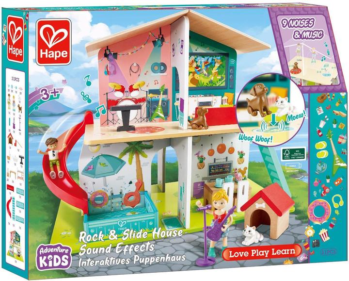 Actual product image Hape Interactive doll house