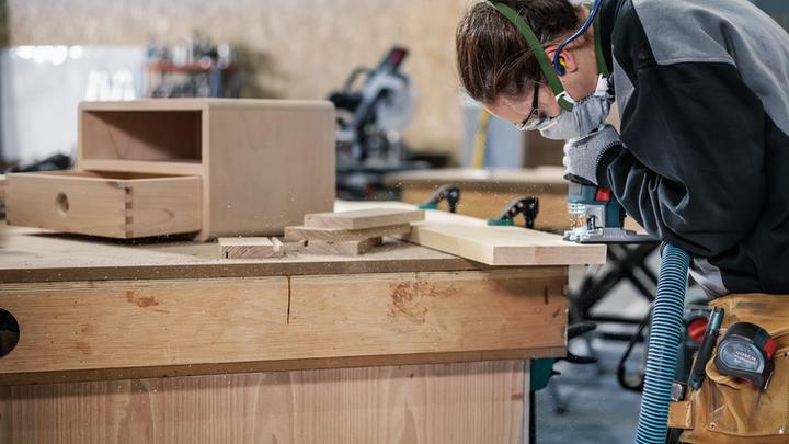 Actual product image Bosch Professional Zubehör PRO Wood precise T144DP Jigsaw blade, 100 mm, 25 pcs.