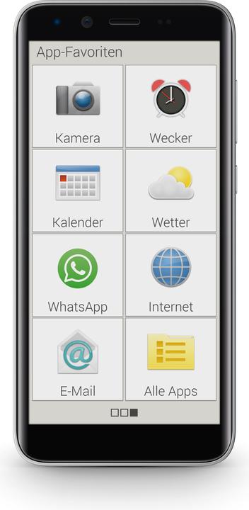 Produktbild Emporia Smart3 Mini (16 GB, Schwarz, 5", Single SIM, 4G)