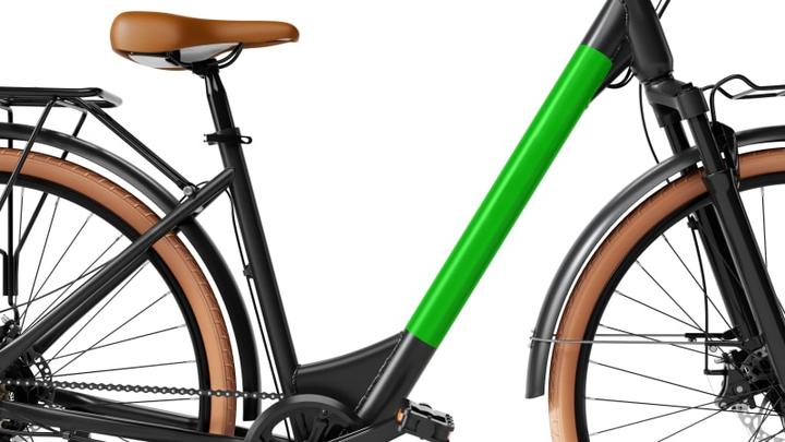 Produktbild Sharp City-Elektrofahrrad BK-DM022E-B (46 cm)