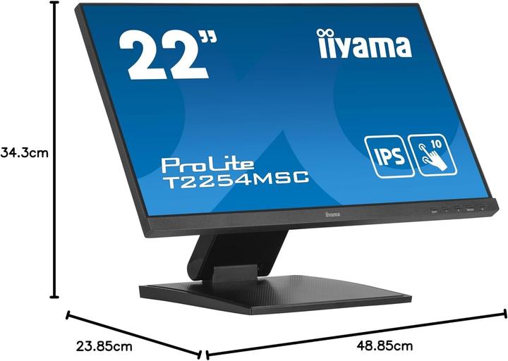 Actual product image iiyama ProLite T2254MSC-B1AG (1920 x 1080 pixels, 22")