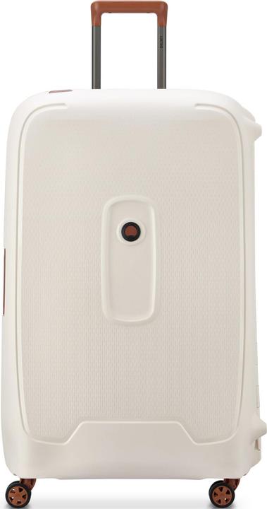 Delsey Valigia rigida / trolley / valigia da viaggio - Moncey - 82 cm - Wit (129 l)