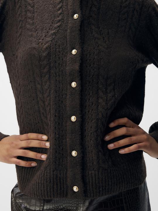 Produktbild Object Zopfstrick Strickjacke (L)