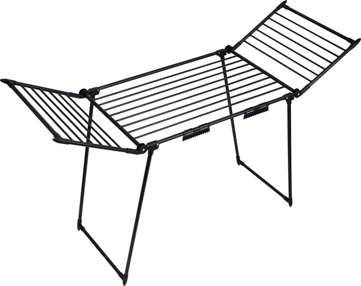 Actual product image Domoletti 19m Wings Clothes Drying Rack Black