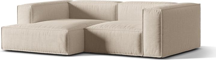 Image du produit Micadoni Canapé D'Angle Gauche Modulaire, "Nuria", 3 Places, 147x252x72 Fabriqué en Europe (Canapé d'angle, Canapé modulaire)