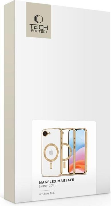 Image du produit Tech-Protect Étui MagFlex MagSafe pour iPhone 16e - Or (Apple iPhone 16e)