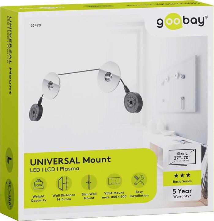 Produktbild Goobay EasyMount (Wand, 70", 50 kg)