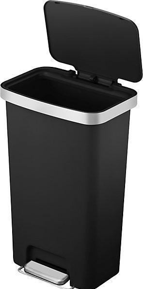 Image du produit EKO Poubelle à pédale Hana, rectangulaire, capacité 45 l, l x h x p 455 x 740 x 340 (45 l)