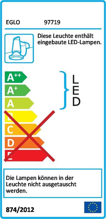 Energie-Label EGLO Siderno (1700 lm)