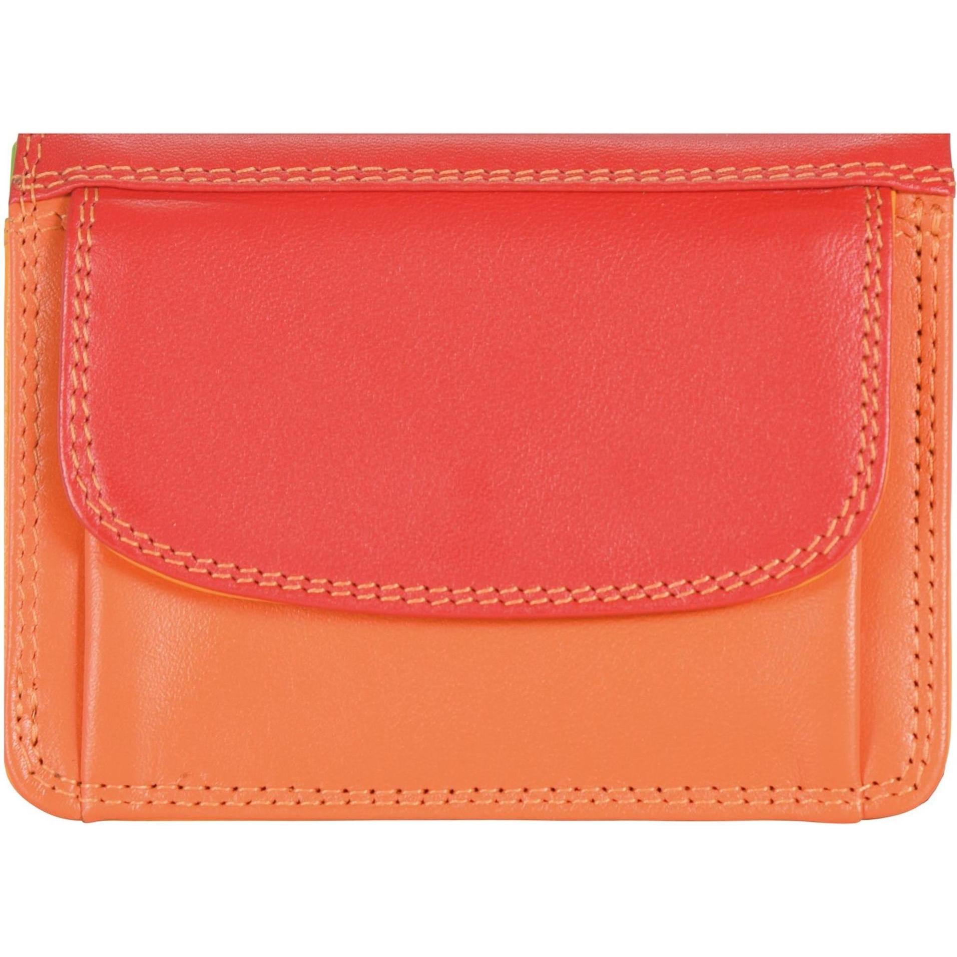 Mywalit, Damen, Portemonnaie, Small Tri-fold Wallet Geldbörse Leder 8 cm, Braun