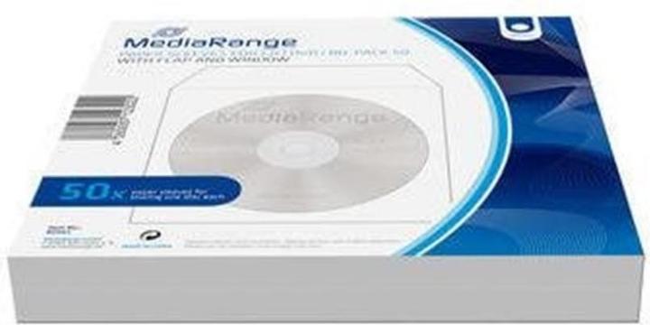 Productafbeelding MediaRange CD/DVD Papierhüllen mit Sichtfenster