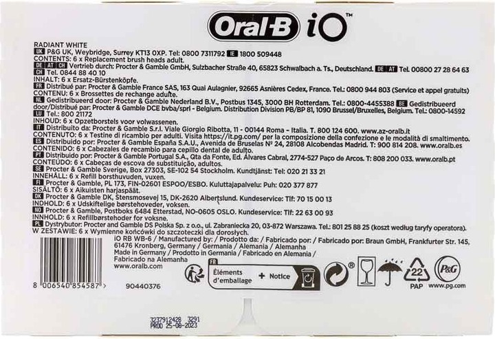 Produktbild Oral-B iO Radiant (6 x)