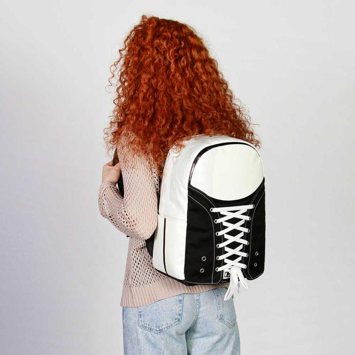 Actual product image Oh My Pop! Sneakers Backpack Black (20 l)