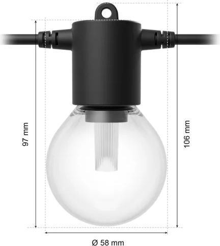 Actual product image Philips Festavia Lichterkette (14 m)