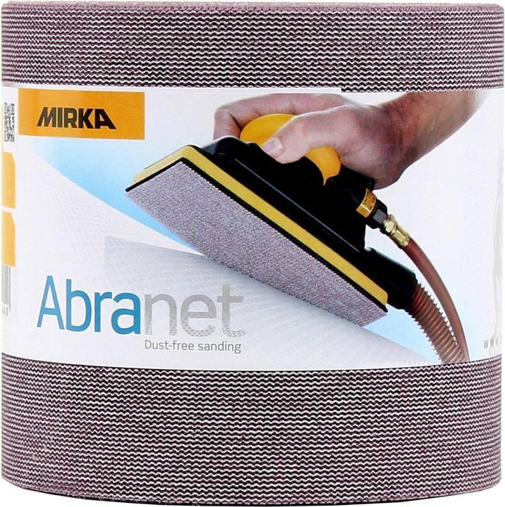 Actual product image Mirka ABRANET Rouleau de papier abrasif 115 mm x 10 m P180 Klett (545BY001183R) (180)