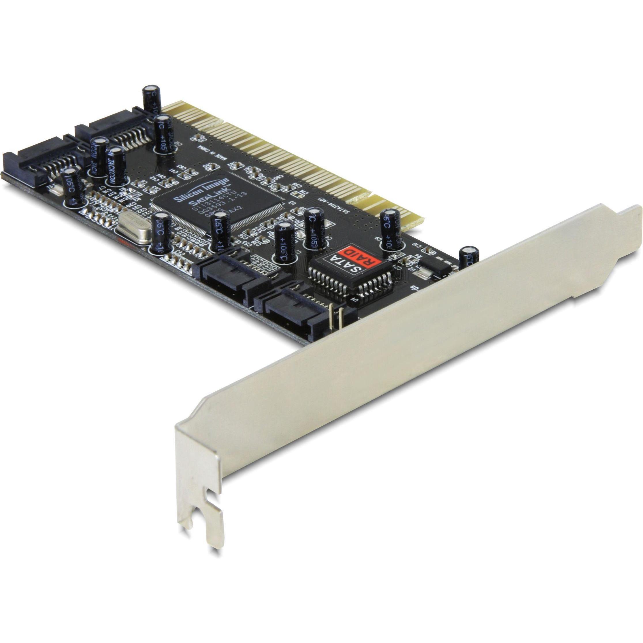Delock 4 Port SATA RAID-Kontroller, Storage Controller