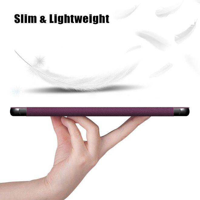 Actual product image MU Classic Triple foldable leather cover (Galaxy Tab A7 Lite 8.7)
