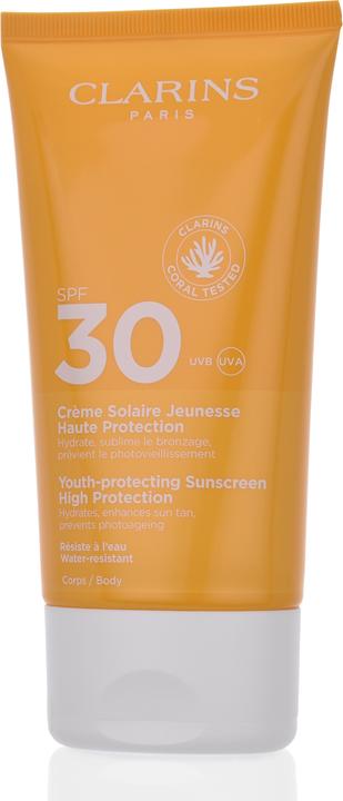 Produktbild Clarins Solaires Crême pour le Corps Sun Protection Factor 30 (re) (Sonnencreme, SPF 30, 150 ml)