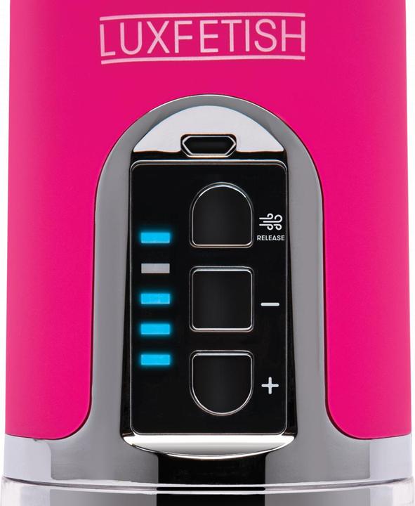 Immagine prodotto Lux Fetish Pompa per figa automatica ricaricabile a 4 funzioni con morsetto per il clitoride