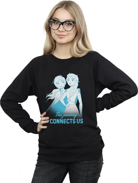 Produktbild Disney Frozen 2 Elsa and Anna The Journey Connects Us Sweatshirt (S)