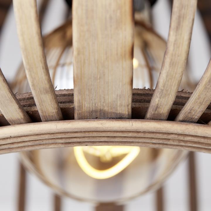 Produktbild Brilliant Woodrow Deckenleuchte 32cm hellbraun (E27)