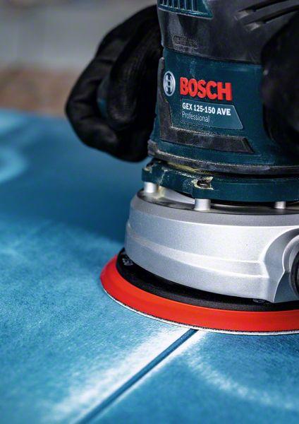 Actual product image Bosch Professional Zubehör Expert C470 Sandpaper multi-hole for random orbital sander, 150 mm, G 100, 50 pcs. (100)