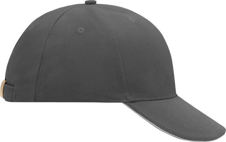Actual product image Myrtle Beach 6 Panel Sandwich Peak Baseball Cap
