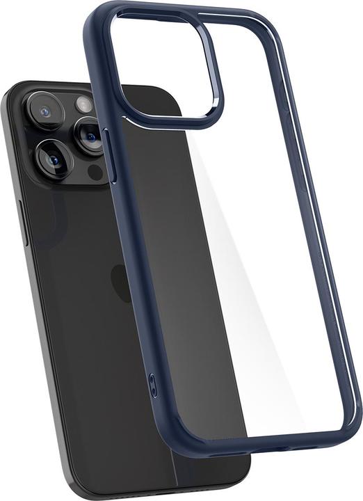 Actual product image Spigen Ultra Hybrid, navy blue - iPhone 15 Pro Max (Apple iPhone 15 Pro Max)