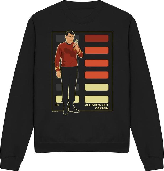 Image du produit - Sweat ALL SHE'S GOT CAPTAIN - Adulte (S)