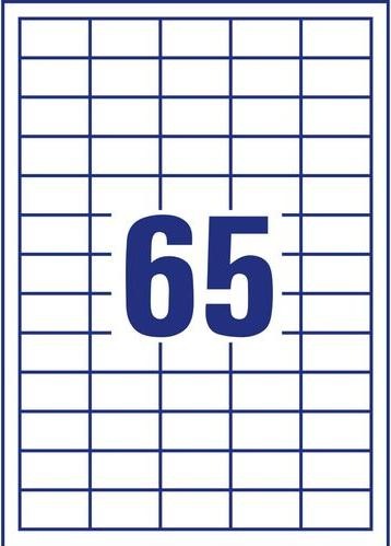 Actual product image Avery Universal labels