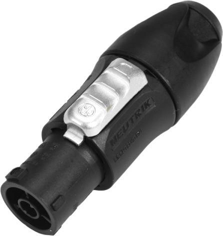 Actual product image Neutrik NAC3FX-W-TOP PowerCon locking socket