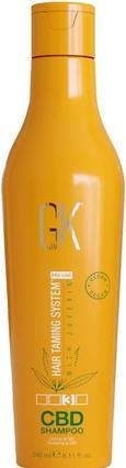 Actual product image Gk Hair Global Keratin Hemp Shampoo 8.11 Fl Oz/240ml - Hydrating Strengthening Colour Treated Damaged Repair (240 ml, Liquid shampoo)