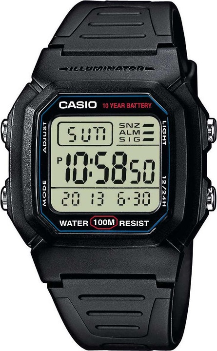 Casio W-800h-1aves (Digitaluhr, 44 mm)