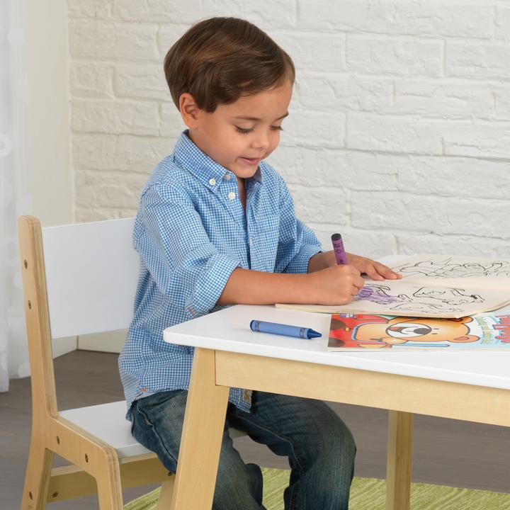 Produktbild KidKraft Moderner Tisch mit 2 Stühlen (Kindersitzgruppe)