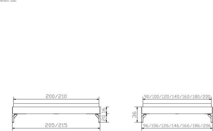 Immagine prodotto Hasena Cardella 20 (120 x 200 cm)