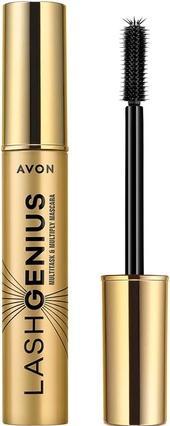 Produktbild Avon Lash Genius Multitask & Multiply Mascara Blackest Black mit Smart Control Bürste und Quick-Glid (Blackest Black)