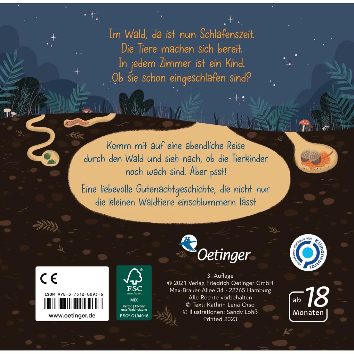 Thumbnail - Ab ins Bett, kleine Tierkinder!, Kinderbücher von Kathrin Lena Orso