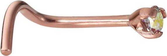 Produktbild Bijouteria Nasenpiercing (Zirkonia, PVD Beschichtung (goldfarbig), Titan)