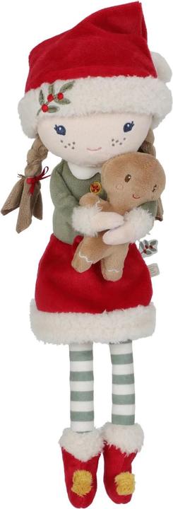 Actual product image Little Dutch Weihnachtspuppe Rosa 35cm