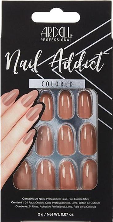 Produktbild Ardell Nail Addict - Nail Addict Latte (Kunstnägel, Braun)