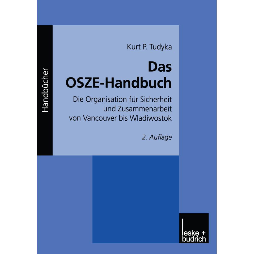 Thumbnail - Das OSZE-Handbuch, Fachbücher